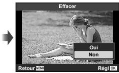 OLYMPUS TG-5 - Affichez l'image à supprimer et appuyez sur - 2