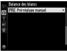 NIKON D3200 18-55 UR II - Afficher les options de balance des blancs. - 2