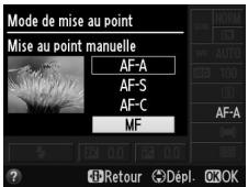 NIKON D3200 18-55 UR II - Sélection de la mise au point manuelle sur l'appareil photo - 1