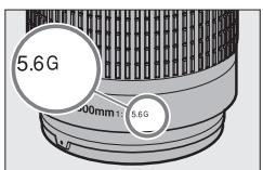 NIKON D3200 18-55 UR II - Reconnaître les objectifs à microprocesseur et de type G et D - 2