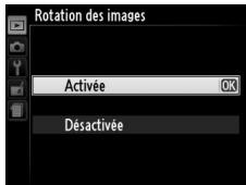 NIKON D3200 18-55 UR II - Rotation des images - 1