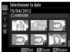 NIKON D3200 18-55 UR II - Mettre une date en surbrillance. - 4