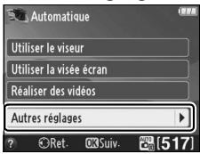 NIKON D3200 18-55 UR II - « Autres réglages » - 1