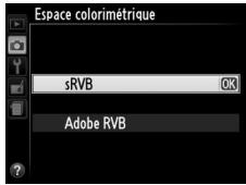 NIKON D3200 18-55 UR II - Espace colorimétrique - 3