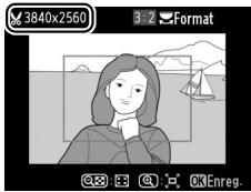 NIKON D3200 18-55 UR II - Recadrer : qualité et taille d'image - 1