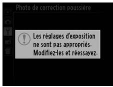 NIKON D3200 18-55 UR II - Obtenir les données de référence de correction de la poussière. - 2