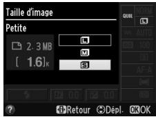 NIKON D3200 18-55 UR II - Choisir une taille d'image. - 2