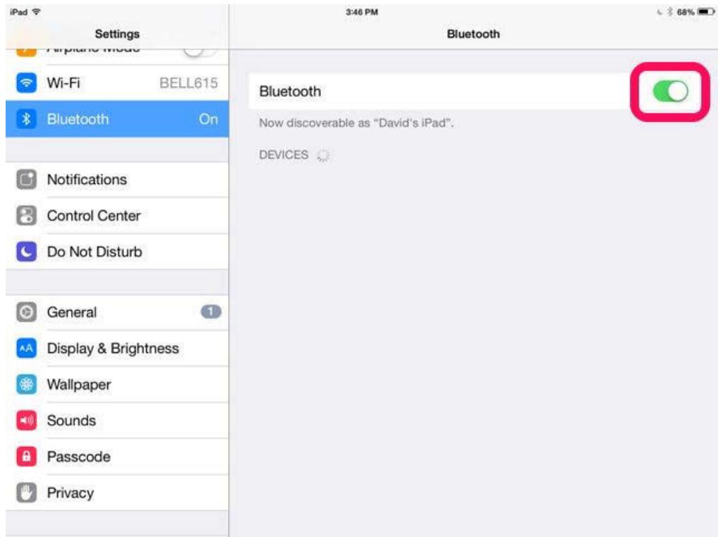IT WORKS CLAVI BT ALU WH BE - Connexion AVEC UN iPad/iPhone - 1
