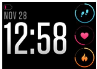 FITBIT iOniC - Vérifier le niveau de la batterie - 2