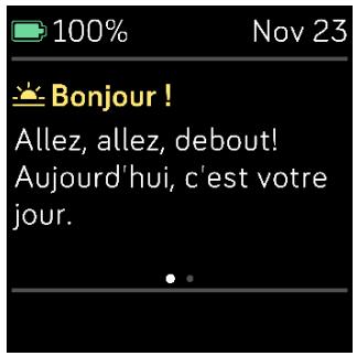 FITBIT iOniC - Vérifier le niveau de la batterie - 1