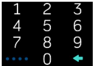 FITBIT iOniC - Configuration du système de verrouillage - 1