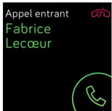 FITBIT iOniC - Acceptation et rejet d'applels téléphoniques - 1