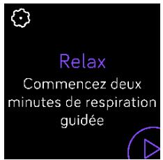 FITBIT iOniC - Seances de respiration guidée - 1