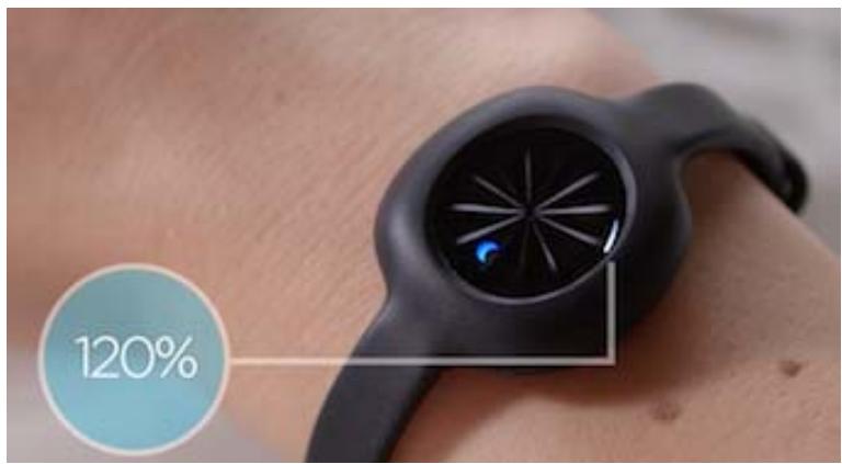 JAWBONE UPMOVE VIOLET - Voyants d'etat - 2