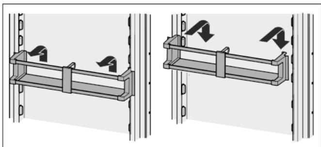 LIEBHERR ICBN3366 - Déplacer les balconnets de contre-porte - 1