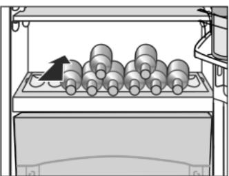 LIEBHERR ICBN3366 - Utiliser le range-bouteilles intégré - 1