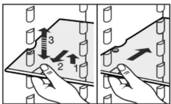 LIEBHERR ICBN3366 - Décaler les tablettes de rangement - 1