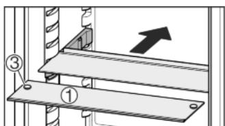LIEBHERR ICBN3366 - Utiliser la tablette de rangement composée de deux parties - 3