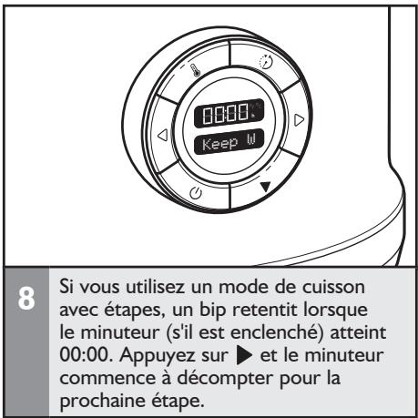RITCHENAID 5KMC4241EER - Définition d'un mode de cuisson - 8