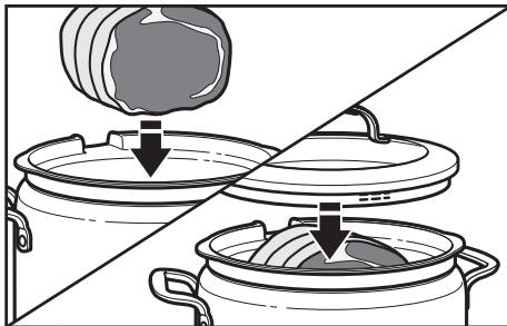 RITCHENAID 5KMC4241EER - Rôtissage avec la grille à rôtir - 2