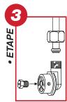 ROSIERES RCG 6057 RB BLANC - Régler l'injecteur - 3
