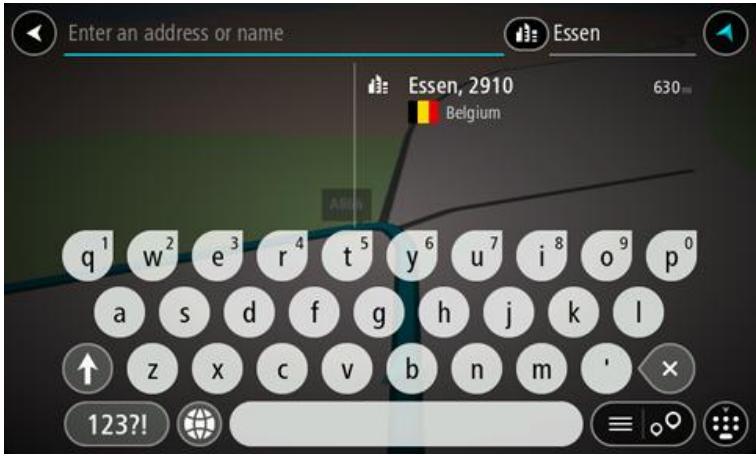 TOMTOM RIDER 400 EU 45 - Sélectionnez la ville dans la colonne de gauche. - 1