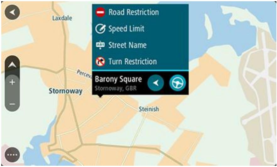 TOMTOM RIDER 400 EU 45 - Créer un rapport de correction de carte - 2