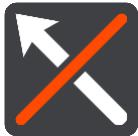 TOMTOM RIDER 400 EU 45 - Le menu Parcours actuel - 1