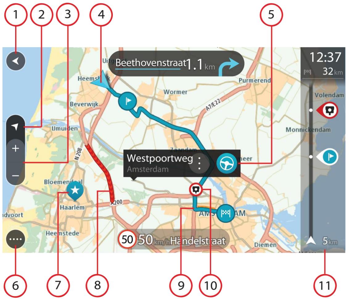 TOMTOM RIDER 400 EU 45 - Mode carte - 1