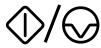 OKO-LAVAMAT 12500 - Touche DEPART/PAUSE - 1