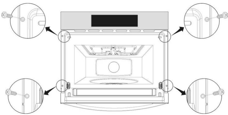 ROSIERES RDCG40MIN - Dimensions pour l'installation du four / Installation - 3