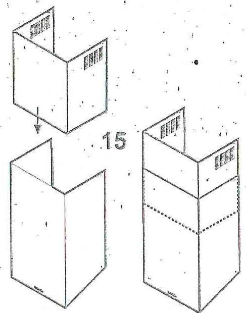 SCHOLTES HX 4 IXC - Assembler le deflecteur (11): - 7