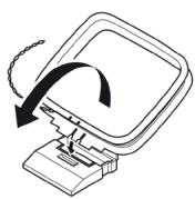 NAD 1787 - MONTAGE DE L'ANTENNE CADRE - 2