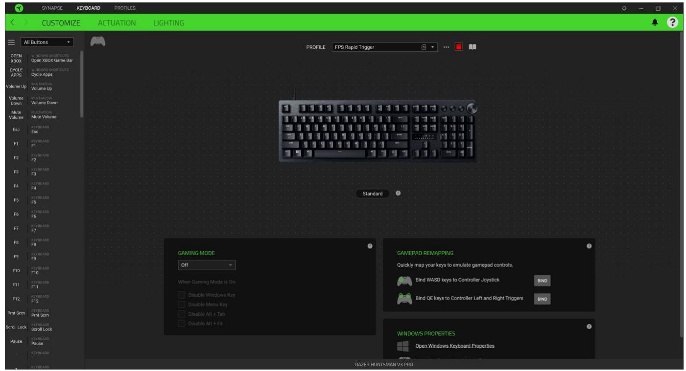RAZER Huntsman V3 Pro TKL - Barrelatérale - 1
