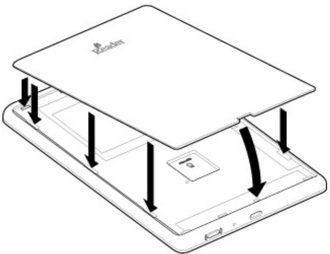 SONY PRST3SWC.CE7 - Fixation du back panel - 1