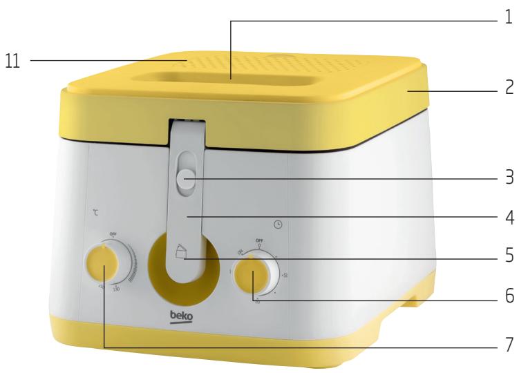 BEKO FRY518 - Vue d'ensemble - 1
