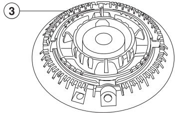MIELE KM 2012 INOX - Brûleur - 2
