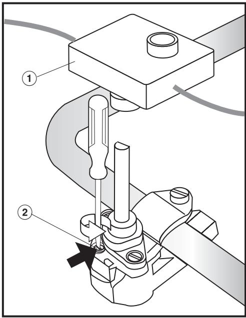 MIELE KM 2012 INOX - Remplacement des injecteurs à réglage faible. - 1