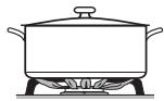 MIELE KM 2012 INOX - Support circulaire pour wok - 3