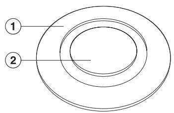 MIELE KM 2012 INOX - Brûleur - 1