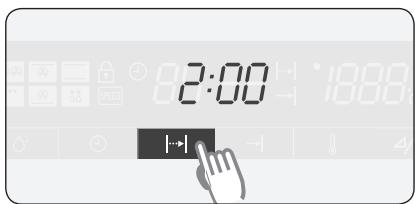 SAMSUNG FQ115T002 - Fonction de programmation du temps de cuisson - 3