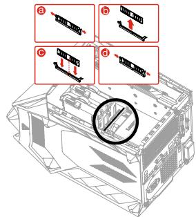 LENOVO IDEAC710-15ISH - Retrait du capot de l'ordinateur - 3