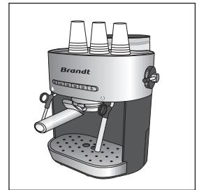 BRANDT EXP 1407 A ALU CHOCO - 2