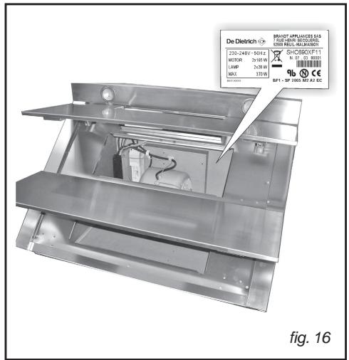 DE DIETRICH DHD791GW - INTERVENTIONS - 1