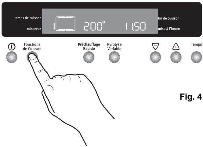 ARTHUR MARTIN V6888CPXINOX - Comment modifier la température et le temps de cuisson - 2