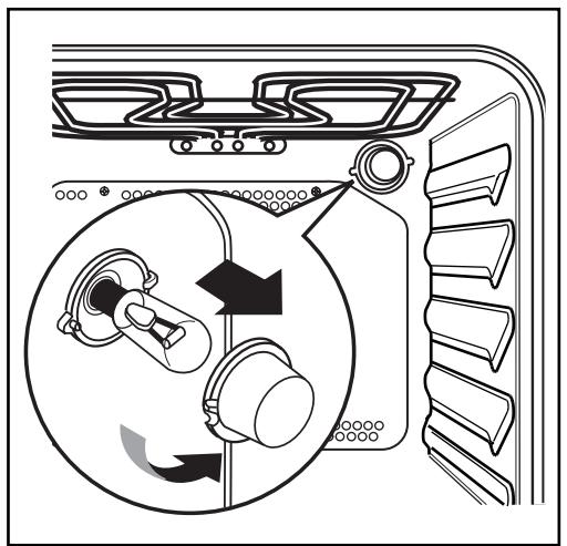 ARTHUR MARTIN V6888CPXINOX - Remplacement de la lampe du four - 2
