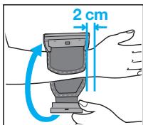 BRAUN BP 3510 EASY CLICK - Prise des mesures - 2