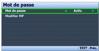 BENO W2000 - Désactivation de la fonction de mot de passer - 1