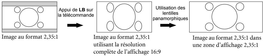 BENO W2000 - Utilisation des lentilles panamorphiques (en option) - 1