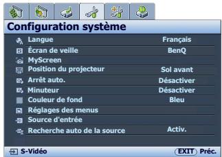 BENO W2000 - Utilisation des menus - 3